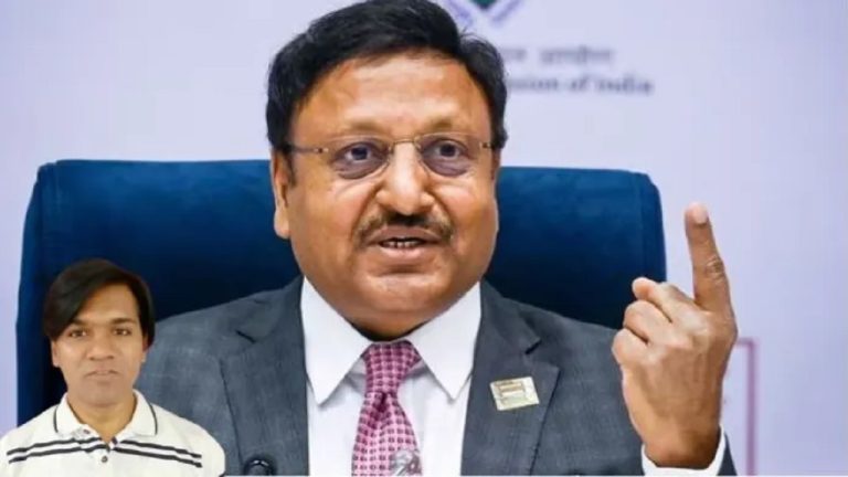 फेक न्यूज फैलाने वाले मोहम्मद जुबैर को X पर फॉलो करते मिले मुख्य चुनाव आयुक्त: जनता ने रगड़ दिया… अब राहुल गाँधी को भी कर दिया अनफॉलो