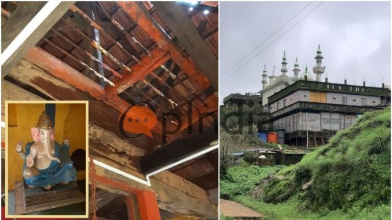 जिस किले में प्रवेश करने से शिवाजी को रोक नहीं पाई मसूद की फौज, उस विशालगढ़ में बढ़ रहा दरगाह: काटे जा रहे जानवर-156 अतिक्रमण, मंदिरों की दुर्गति