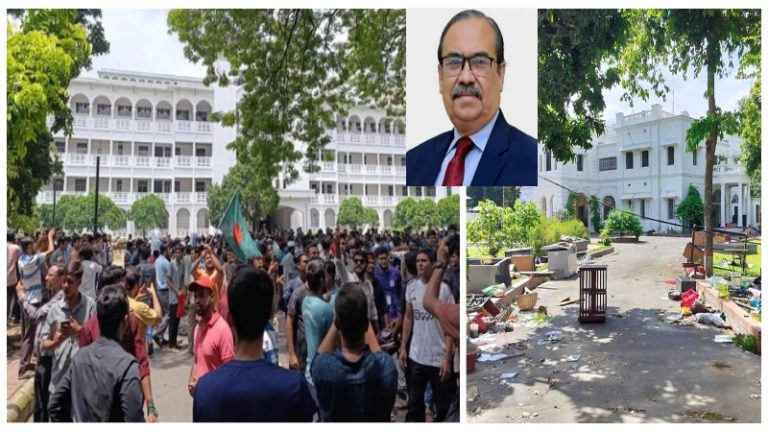 ‘1 घंटे में इस्तीफा दो, नहीं तो परिणाम भुगतो’: मुख्य न्यायाधीश को धमकी, बांग्लादेश में सुप्रीम कोर्ट सहित हाई कोर्ट को मुस्लिम भीड़ ने घेरा