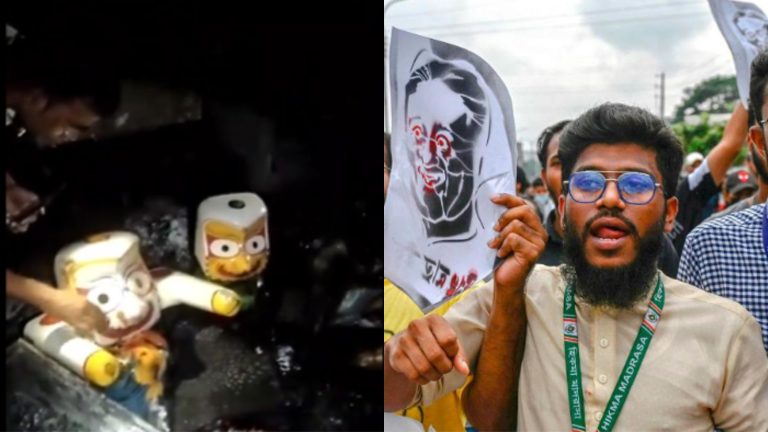 बांग्लादेश में हिन्दुओं की हत्या, मंदिर जला रहे इस्लामी, जान बचा भाग रहीं औरतें-बच्चियाँ: बांग्लादेशी अखबार में खबर, कट्टरपंथियों को बचाने मोहम्मद जुबैर बता रहा झूठ