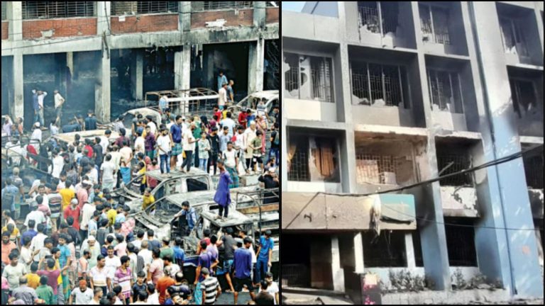 बांग्लादेश में पुलिस भी नहीं सुरक्षित, 29 थाने जलाए, 50 सुरक्षाकर्मियों की हत्या: जो पहले संभालता था ट्रैफिक, अब वो बना पुलिस का मुखिया