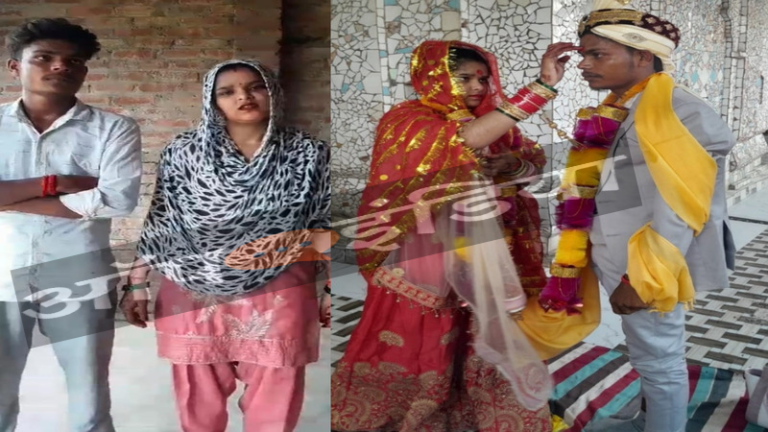 बुशरा हुसैन बनीं ‘वर्षा वाल्मीकि’, मंदिर में दलित युवक गोलू को चुना जीवनसाथी: अब्बू के टॉर्चर से प्रताड़ित होकर छोड़ा था घर, हवन कर लगाया ‘जय श्री राम’ का नारा