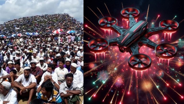 बौद्ध देश म्यांमार ने ड्रोन हमला कर बिछा दी 200 रोहिंग्या मुस्लिमों की लाशें: बांग्लादेश में घुसपैठ की कर रहे थे कोशिश, अपनों के शवों को ढूँढ रहे लोग