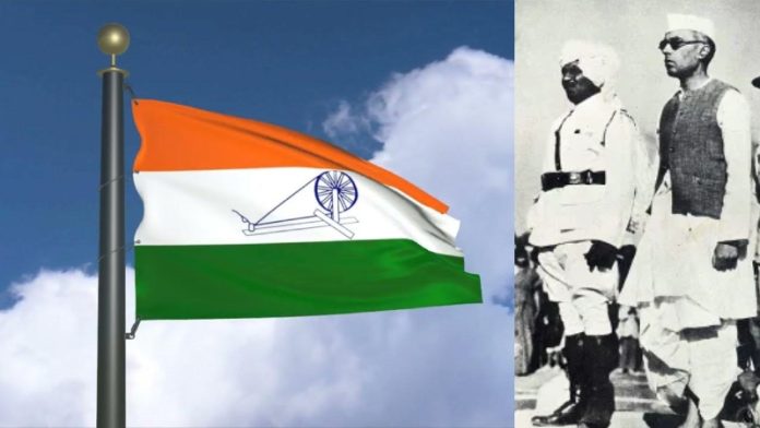 स्वराज झंडा, कॉन्ग्रेस, फैज़पुर सत्र, नेहरू