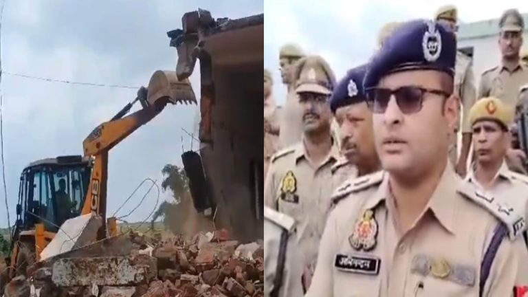वन विभाग की जमीन पर चर्च, धर्मान्तरण की शिकायतों के बाद चला बुलडोजर: UP के मिर्जापुर का मामला, कार्रवाई का पैसा अवैध निर्माण करने वाले से ही वसूलेगा प्रशासन