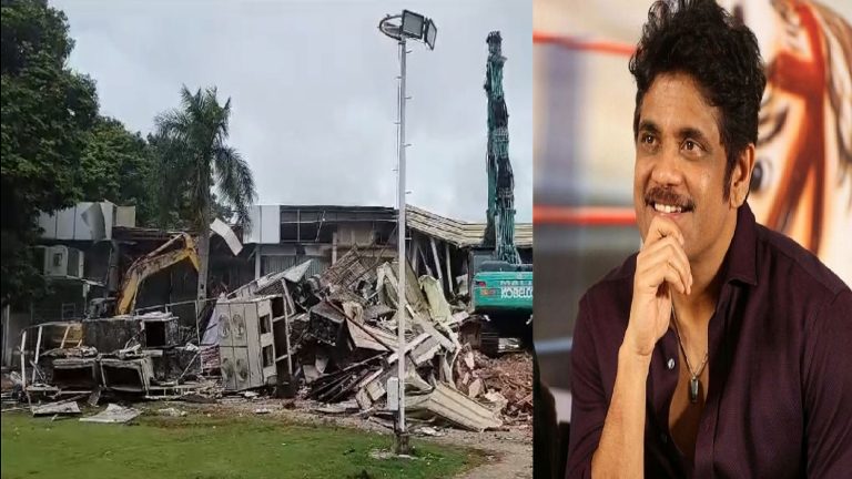 तेलंगाना में कॉन्ग्रेस सरकार ने गिराया सुपरस्टार नागार्जुन का कन्वेंशन हॉल, झील पर अतिक्रमण को बताया जिम्मेदार: एक्टर बोले – ‘कार्रवाई अवैध, ये पट्टे की जमीन’