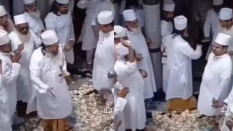 ‘दरगाह के मुफ़्ती जावेद ने भारतीय मुद्रा को पैरों से कुचला’: वीडियो वायरल होने के बाद रामपुर पुलिस में शिकायत दर्ज, प्रशासन ने शुरू की जाँच