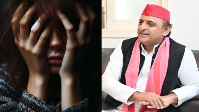 अखिलेश यादव, बलात्कार, लड़की