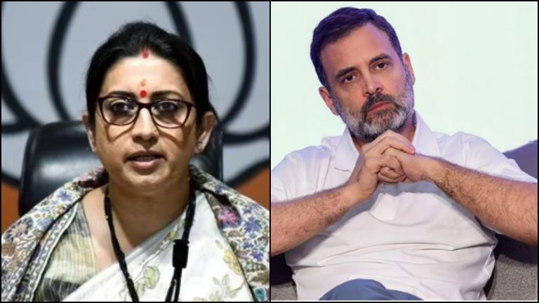 हे कॉन्ग्रेस के लेमनचूसों! स्मृति ईरानी ने जो कहा उसे ‘राहुल गाँधी का फैन’ होना नहीं कहते, इसे हिंदुओं को बाँटने की राजनीति करने वालों को ‘भिगो भिगो कर मारना’ कहते हैं