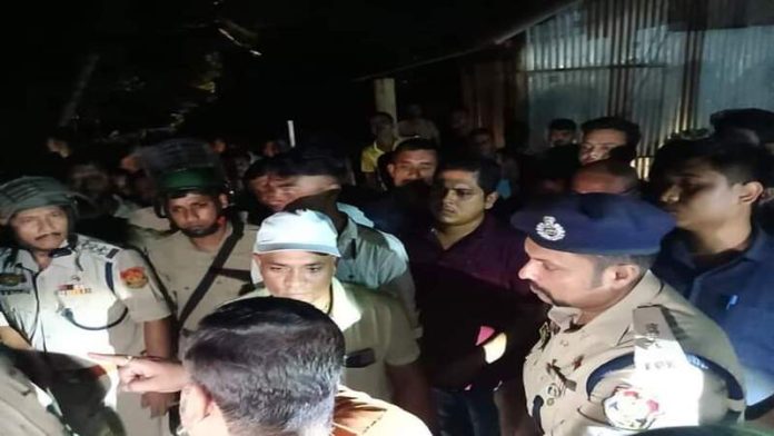 त्रिपुरा काली मंदिर हिंसा