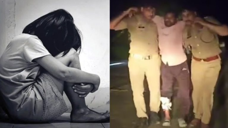 घर के बाहर खेल रही थी 4 साल की मासूम, 35 साल के सलमान ने कमरे में बुलाकर रेप किया: UP पुलिस ने एनकाउंटर के बाद किया गिरफ्तार, पैर में गोली मारी