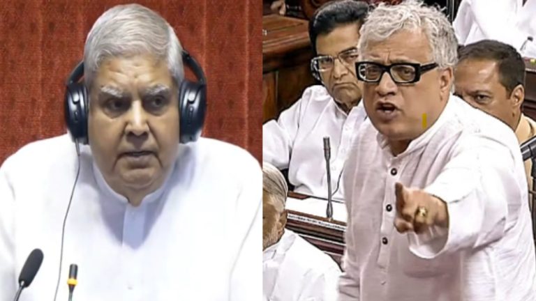 राज्यसभा में विपक्ष की ‘घटिया हरकत’ के बाद सभापति ने कुर्सी छोड़ी: TMC सांसद से बोले- आपकी हिम्मत कैसे हुई चिल्लाने की, जयराम रमेश को भी रगड़ा