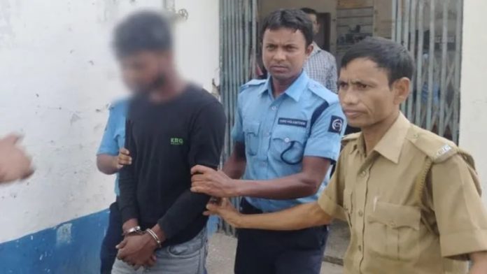आरोपित प्रियनाथ राजबंशी गिरफ्तार