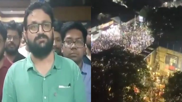 कोलकाता के RG Kar अस्पताल में भीड़ का उपद्रव, दावा- जिस जगह महिला डॉक्टर का रेप-मर्डर उसे तबाह किया: तोड़फोड़ के Videos वायरल, बोली बीजेपी- TMC ने गुंडों को भेजा