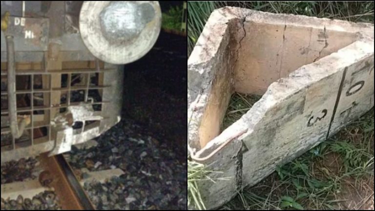 अब अजमेर में ट्रेन पलटाने की साजिश, पटरी पर मिले 70-70 किलो के सीमेंट ब्लॉक… कानपुर में रेल के डिब्बों को फूँकने का था प्लान, ट्रैक पर पेट्रोल का छिड़काव
