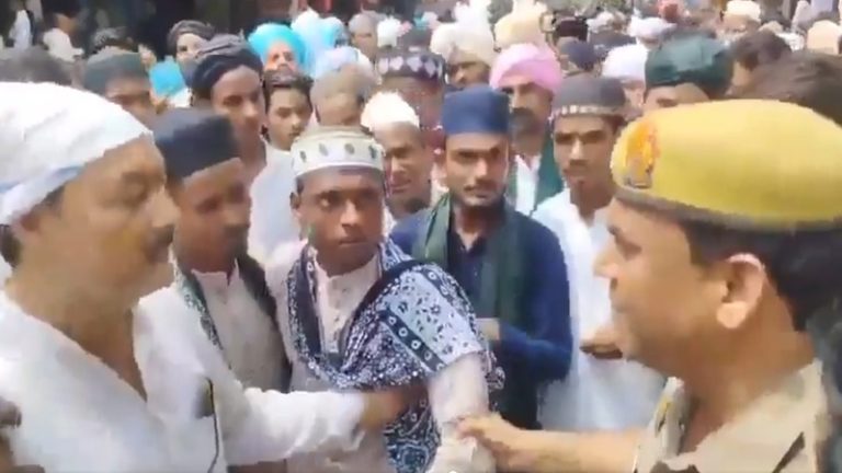 OpIndia Impact- गणपति पंडाल के आगे भड़काऊ नारेबाजी करने वाला मोहम्मद जैद 15 साथियों संग गिरफ्तार: पुलिस ने CCTV जाँच के बाद पकड़ा