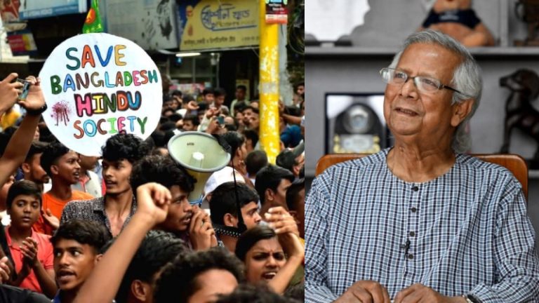 हिन्दू विरोधी हिंसा को रोकने में नाकाम अंतरिम सरकार, ‘कमजोर’ यूनुस के राज में बंद हो रहीं फैक्ट्रियाँ-खत्म हो रहे रोजगार: 1 साल के भीतर फूटेगा बांग्लादेश की ‘क्रांति’ का गुब्बारा