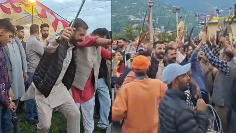 ‘हिमाचल प्रदेश में हथियार लेकर मुस्लिमों के नरसंहार को निकले हिन्दू’: जानिए उस वीडियो का सच जिसके जरिए शांतिपूर्ण प्रदर्शन को बताया जा रहा हिंसक