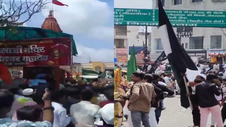 मंदिर पर पत्थरबाजी, हिन्दुओं के घरों में फेंके जलते पटाखे: ईद पर ‘सर तन से जुदा’ की धमकी, MP के कई शहरों में इस्लामी कट्टरपंथियों का उपद्रव