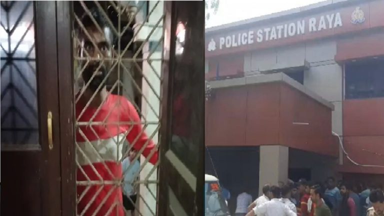 शेर खान ने किया श्रीराम मंदिर पर हमला, गेट तोड़ने और पुजारी को मंदिर न खोलने की धमकी: मथुरा पुलिस के ‘मानसिक विक्षिप्त’ बयान पर गुस्से में हिंदू