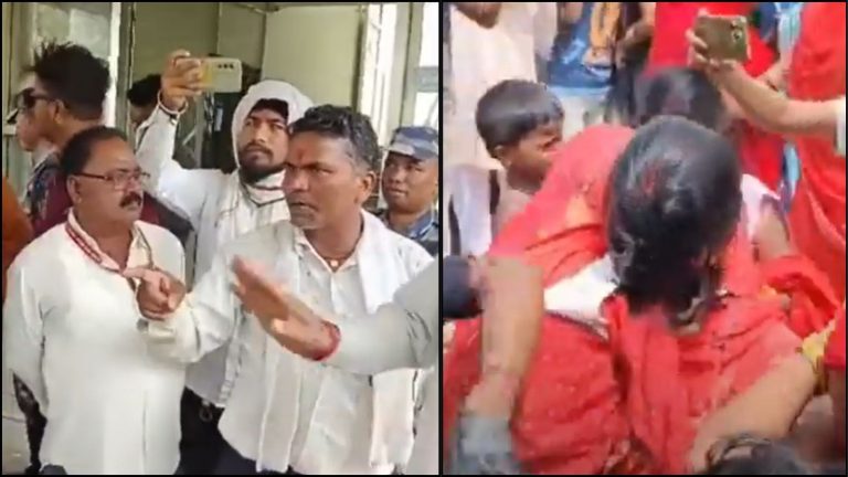 UP से ले जाकर नेपाल में भारतीयों को बना रहे थे ईसाई, हिंदू संगठनों ने पोत दी कालिख: पादरी की पिटाई, बसों में भरकर ले जाए जा रहे थे चर्च