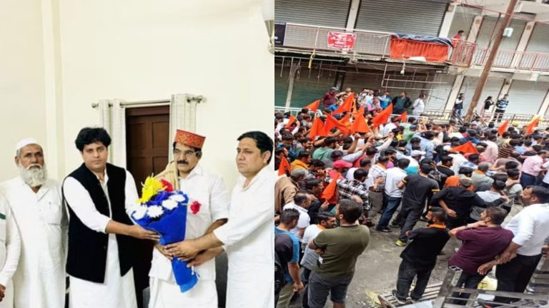 संजौली की जिस अवैध मस्जिद को तोड़ने के लिए तैयार हो गए थे मुस्लिम, उसमें दिल्ली से पचड़ा डाल रहा कॉन्ग्रेस का हाई कमान: हिमाचल सरकार से कहा हिंदुओं का प्रदर्शन रोको