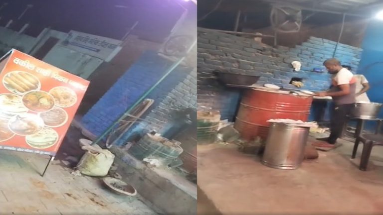 रोटियाँ बनाने से पहले उनमें थूकता था कारीगर जाने आलम: वीडियो हुआ वायरल तो पुलिस ने दबोचा… वकील शाही चिकन कॉर्नर भी हुआ बंद