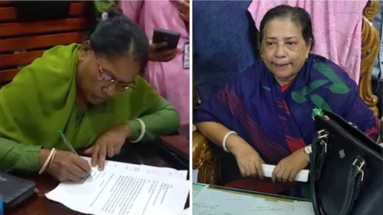बांग्लादेश में हिंदू टीचर-प्रोफेसरों से जबरन इस्तीफा ले रहे कट्टरपंथी: प्रिंसिपल शुक्ला रानी हलदर को ऑफिस में घेरा, धमकी देकर सिर्फ 4 शब्द लिखवाया- ‘मैं इस्तीफा देती हूँ’
