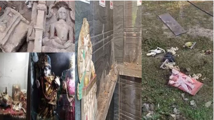 राजस्थान के शनि मंदिर में तोड़फोड़