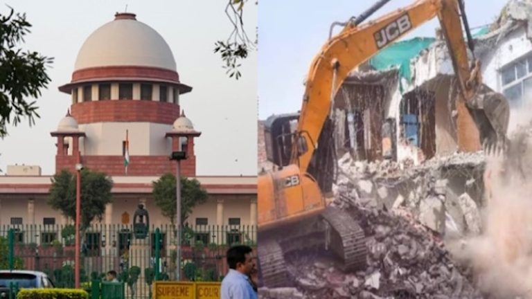 ‘आसमान नहीं गिर जाएगा’: सुप्रीम कोर्ट ने देश भर में बुलडोजर कार्रवाइयों पर लगाई रोक, कहा – एक भी जगह हुआ अवैध ध्वस्तीकरण तो ये आदेश का उल्लंघन