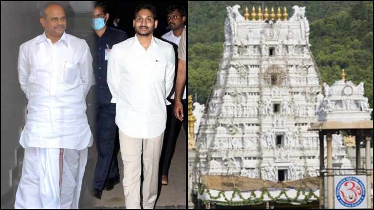 बेटे की सरकार में तिरुपति की रसोई में ‘बीफ की घुसपैठ’, कॉन्ग्रेस पिता के शासन में इसी मंदिर में क्रॉस वाले स्तंभ पर हुआ विवाद: तब YSR, अब जगनमोहन कर रहे इनकार