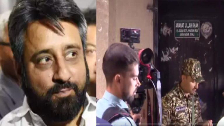 ED की हिरासत में AAP विधायक अमानतुल्लाह खान, घर पर छापेमारी के बाद एजेंसी ने की कार्रवाई: सास की बीमारी की दुहाई दे बचने की कर रहे थे कोशिश