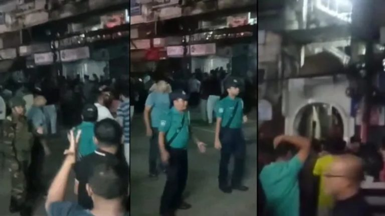 मस्जिद के पास गणेश भगवान की मूर्ति पर हमला, हिंदुओं पर फेंका गर्म पानी, बरसाए ईंट-पत्थर: विरोध में जुटे बांग्लादेशी सनातनी