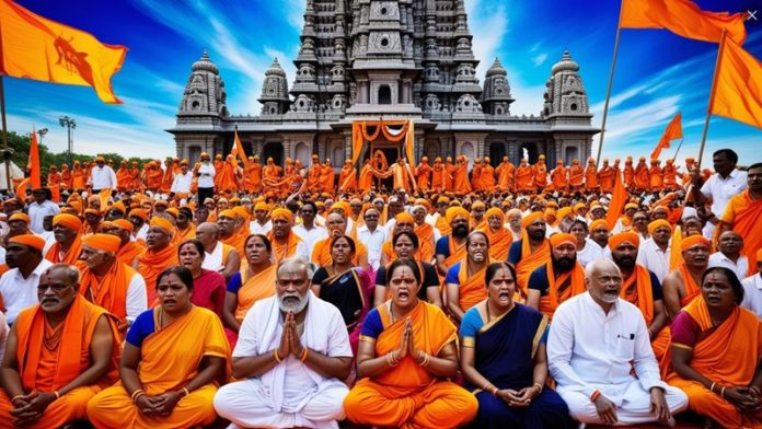 तिरुपति मंदिर हिंदी आस्था से खिलवाड़