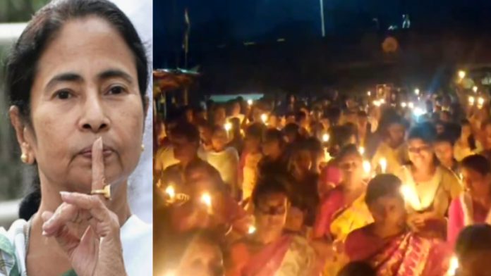 रेप पीड़िता को इंसाफ दिलाने के लिए निकाला गया मार्च