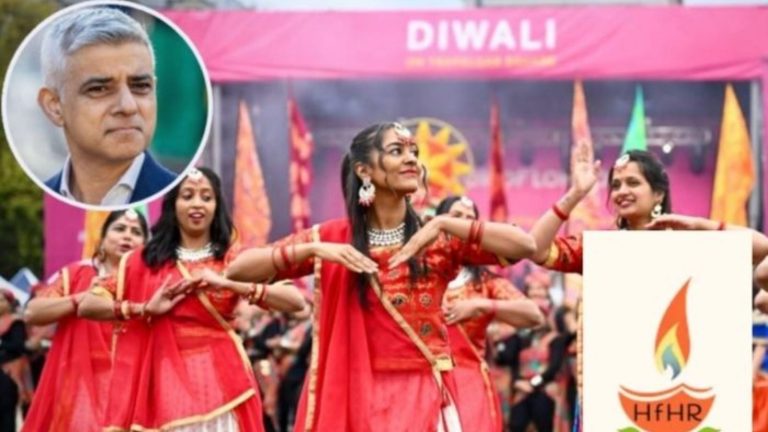 नाम में हिंदू, पर हमदर्द इस्लामी कट्टरपंथियों का: भारत विरोधी HfHR को सुहा नहीं रही लंदन की दीवाली, मुस्लिम मेयर से कहा- हिंदू संगठनों से तोड़ो रिश्ते