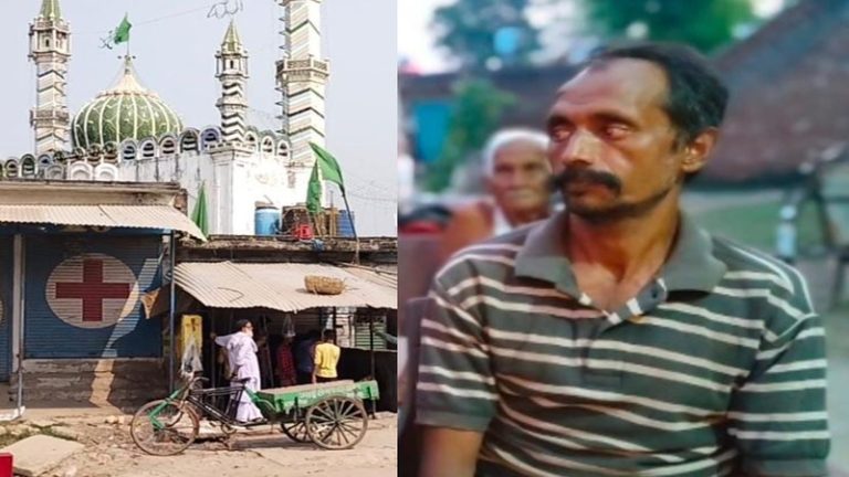 बहराइच में जिन्होंने पकड़ रखी थी माँ दुर्गा की मूर्ति, अब उन्होंने मस्जिद से ऐलान का किया दावा: कहा- पत्थरबाजी में मुस्लिम औरतें भी थीं, हमलावर कह रहे थे मारने से सवाब मिलेगा
