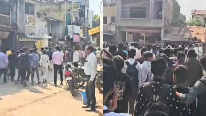 गाँधीनगर प्रदर्शन