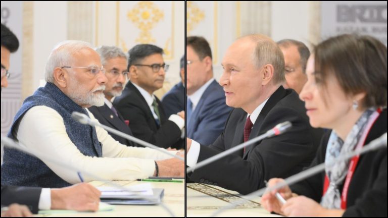 BRICS की बैठक से पहले कजान में मिले PM मोदी-राष्ट्रपति पुतिन, यूक्रेन युद्ध पर बोला भारत- हम हर रोल निभाने को तैयार