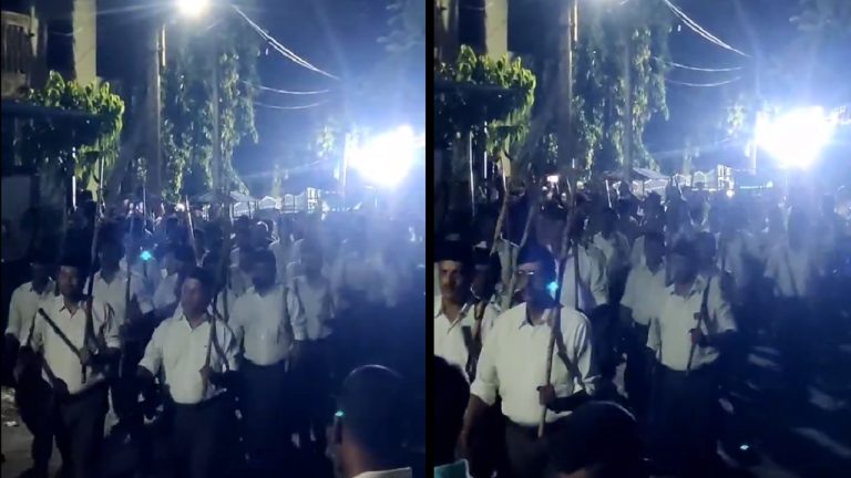 महाराष्ट्र के रत्नागिरी में तनाव: दशहरा के मौके पर RSS का निकला ‘पथ संचालन’, इस्लामी कट्टरपंथियों की भीड़ की भड़काऊ नारेबाजी पर FIR दर्ज