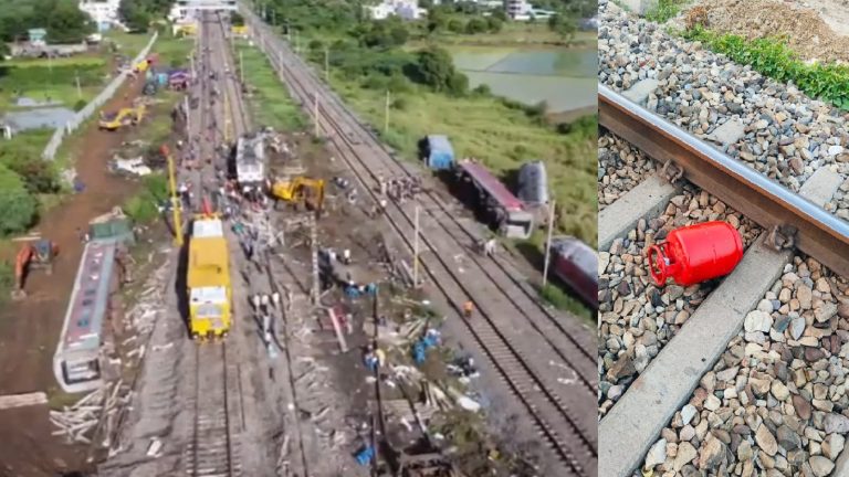 रेल पटरी से तोड़फोड़, इसलिए खड़ी मालगाड़ी से टकराई बागमती एक्सप्रेस? NIA को साजिश का शक, उत्तराखंड के रुड़की में ट्रैक पर मिला गैस सिलेंडर