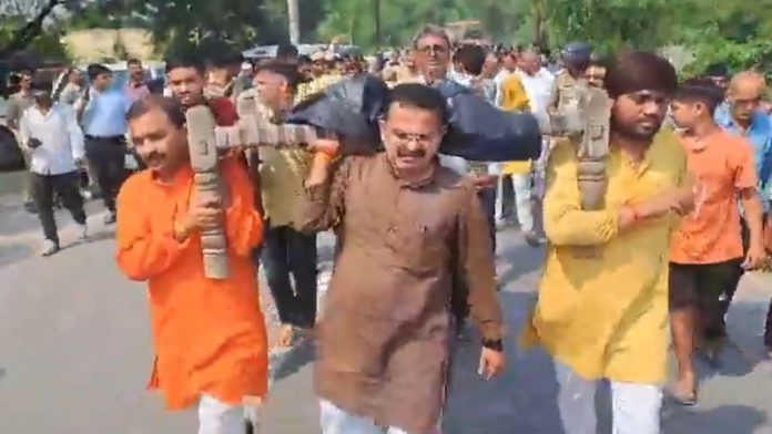 बहराइच मुस्लिम हत्या लाश