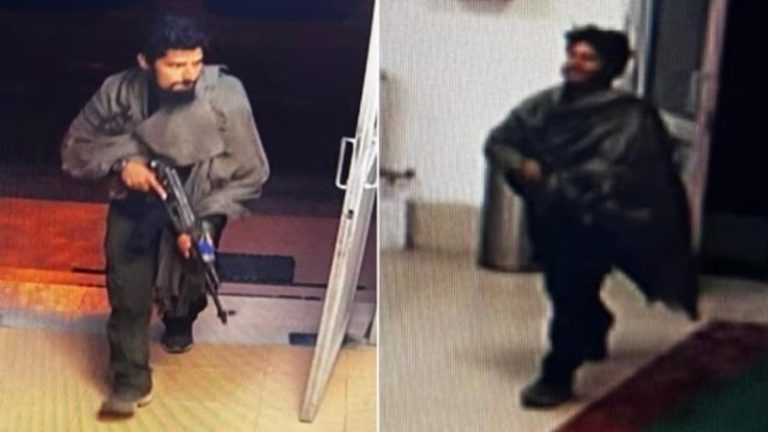 2 आतंकवादी, हाथ में M4 कार्बाइन राइफल और AK-47, अंधाधुंध फायरिंग कर 7 को मार डाला: गांदरबल अटैक का CCTV आया, हमला कर 7 मिनट मजूदरों के कैंप में रहे