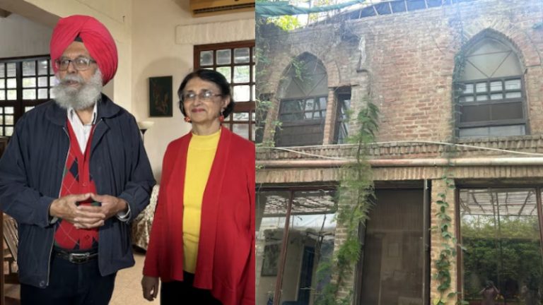 जिस दिल्ली में दम घोंट रही हवा, वहाँ एक घर ऐसा भी जिसका AQI रहता है 10-15: जानिए पीटर सिंह और नीनो कौर ने कैसे बसाया यह ‘स्वर्ग’