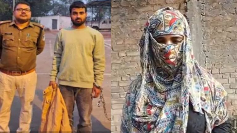 हिंदू लड़की को प्यार में फँसाकर गोमांस खिलाने की कोशिश, नमाज पढ़ने को किया मजबूर: साबिर अंसारी गिरफ्तार, दो बार गर्भपात भी कराया