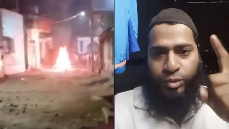 कार्तिक पूजा कर रहे थे हिंदू, ‘ईशनिंदा’ का आरोप लगा इस्लामी कट्टरपंथियों ने बोला धावा: बंगाल में पत्थरबाजी-आगजनी, BJP ने साझा किया हिंसा का Video