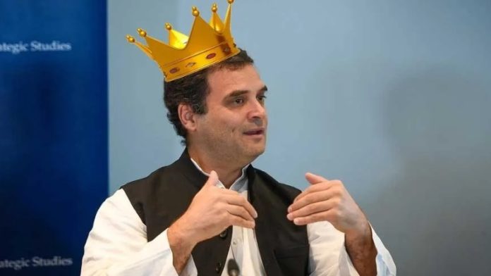 शहजादे राहुल गाँधी