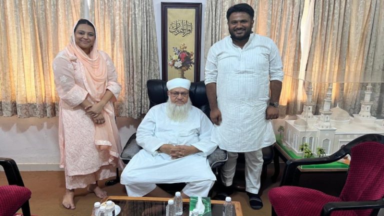 ‘भगवा लव ट्रैप’ का प्रोपेगेंडा रचने वाले मौलाना नोमानी की खिदमत में शौहर संग पहुँची स्वरा भास्कर: लड़कियों के स्कूल जाने को बता चुका है ‘हराम’, अब BJP को वोट देने पर हुक्का-पानी बंद करने की दे रहा धमकी
