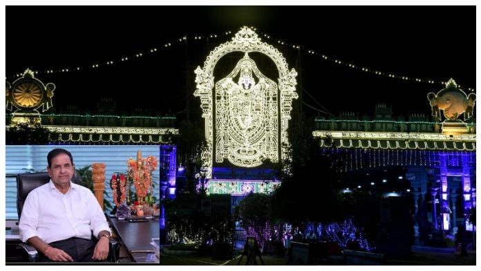 तिरुपति मंदिर और TTD के अध्यक्ष बीआर नायडू