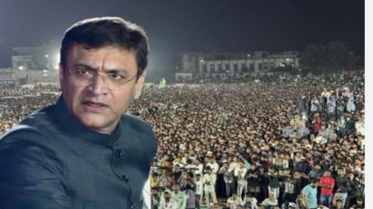 अकबरुद्दीन ओवैसी ने फिर उगला ’15 मिनट’ वाला जहर, महाराष्ट्र की रैली में भीड़ बजाती रही ताली: समर्थन में जोर-शोर से नारेबाजी